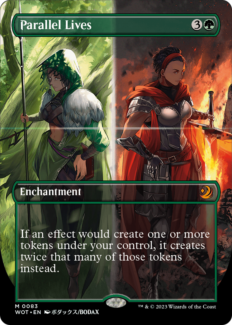 Parallel Lives (WOT-083) [Wilds of Eldraine: Enchanting Tales] (Borderless) Foil