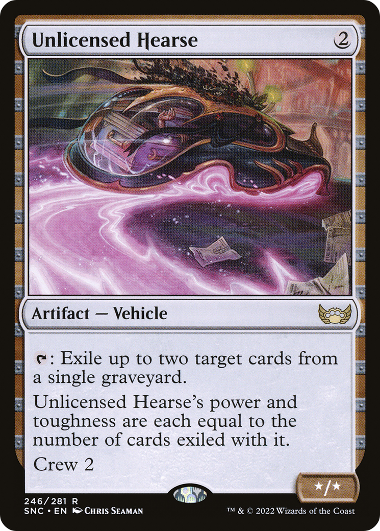 Unlicensed Hearse (SNC-246) [Streets of New Capenna]