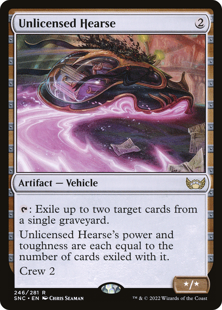 Unlicensed Hearse (SNC-246) [Streets of New Capenna]