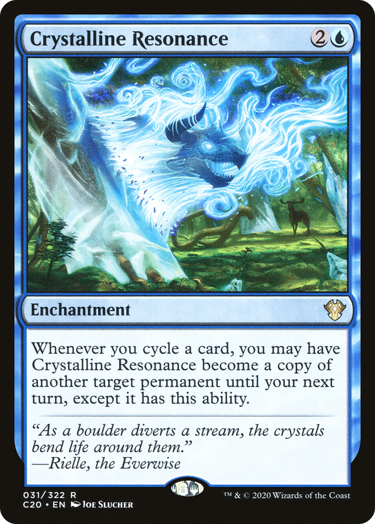 Crystalline Resonance (C20-031) [Commander 2020]