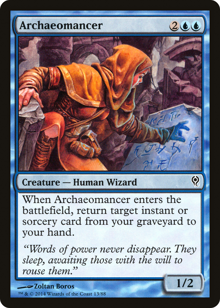 Archaeomancer (DDM-013) [Duel Decks: Jace vs. Vraska]