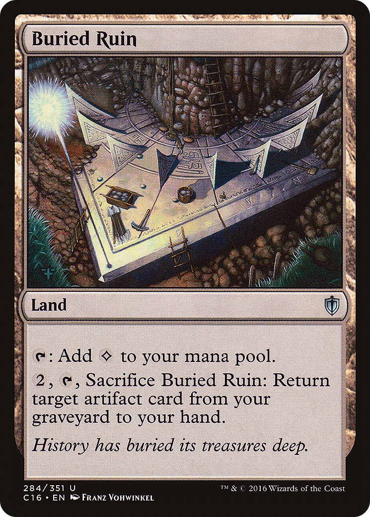 Buried Ruin (C16-284) [Commander 2016]
