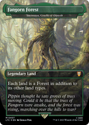 Fangorn Forest - Yavimaya, Cradle of Growth (Surge Foil) (LTC-407) [Tales of Middle-earth Commander] / Fangorn Forest (Borderless) Foil