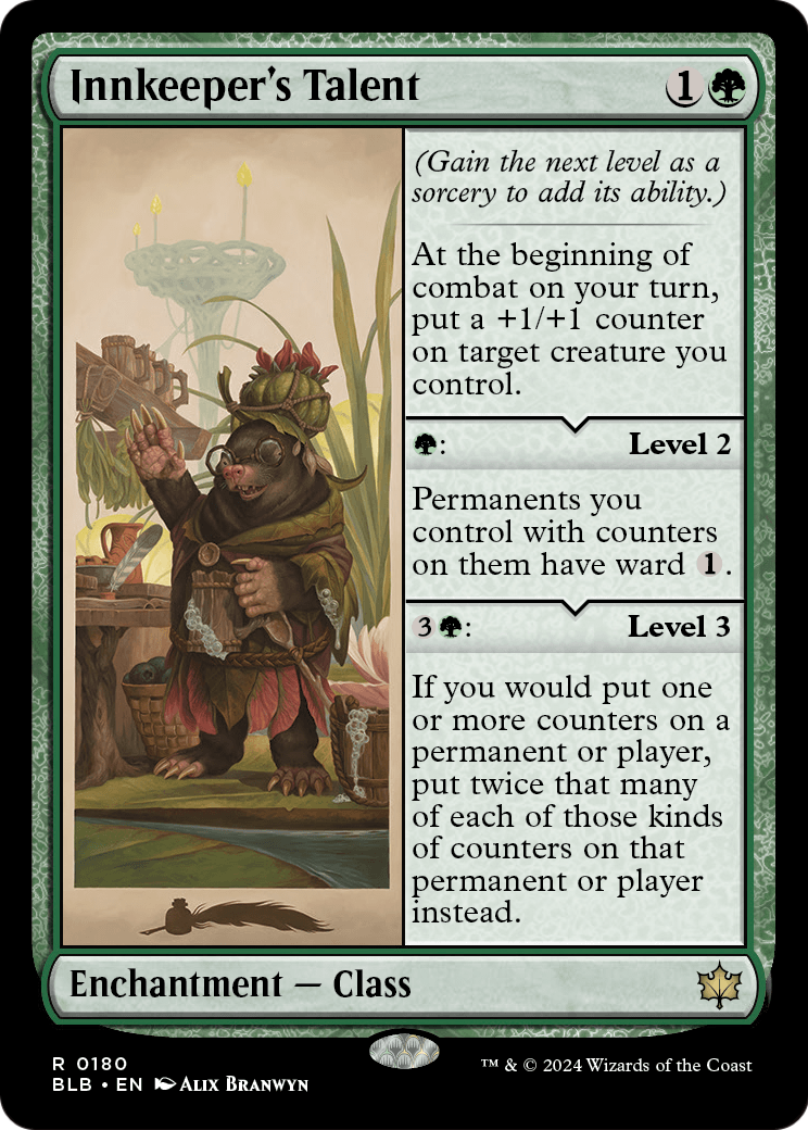 Innkeeper's Talent (BLB-180) [Bloomburrow]