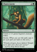 Chatterstorm (BLC-210) [Bloomburrow Commander]