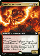 Wildfire Awakener (MOC-131) [March of the Machine Commander]: (Extended Art) Foil