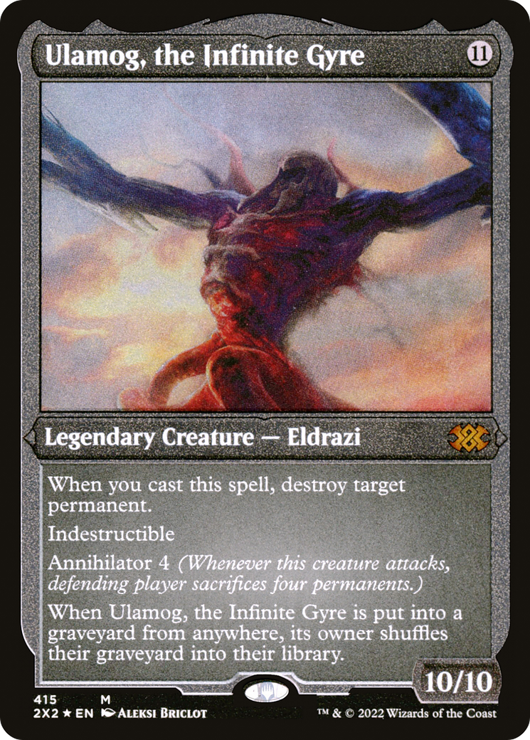 Ulamog, the Infinite Gyre (2X2-415) [Double Masters 2022] Foil