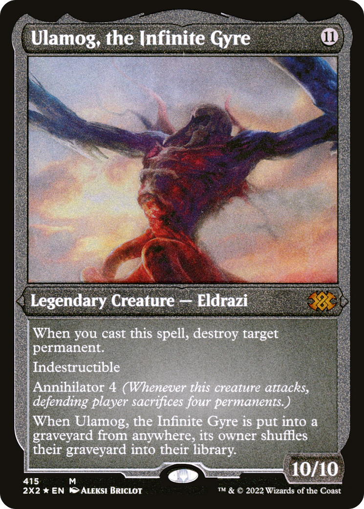 Ulamog, the Infinite Gyre (2X2-415) [Double Masters 2022] Etched Foil