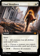 Final Showdown (OTJ-312) [Outlaws of Thunder Junction]: (Extended Art, spree)