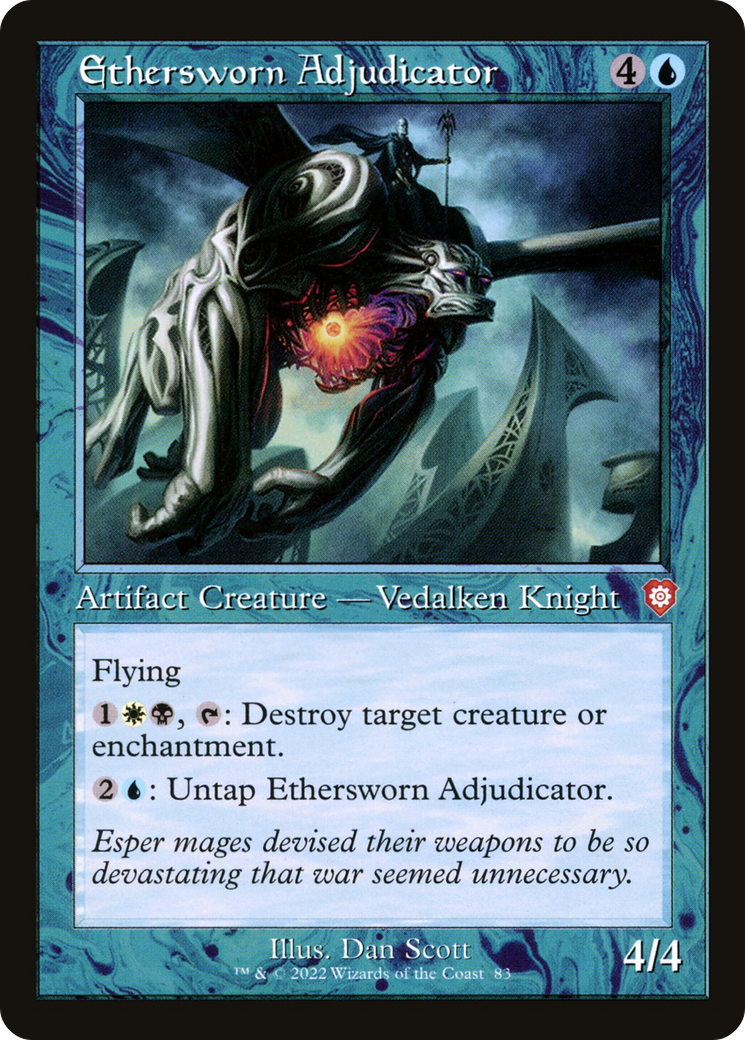 Ethersworn Adjudicator (Retro Frame) (BRC-083) [The Brothers' War Commander]