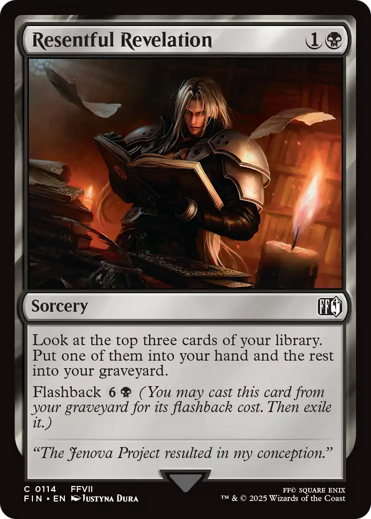 Resentful Revelation (FIN-114) [FINAL FANTASY] Foil