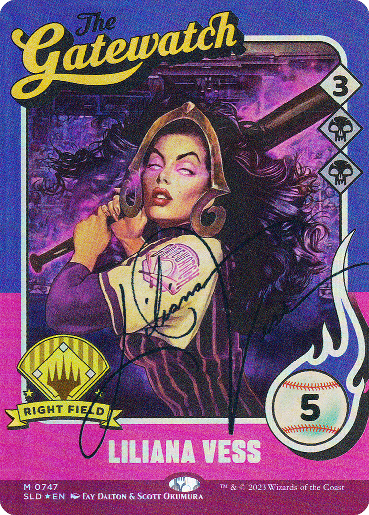 Liliana Vess // Liliana Vess (SLD-747) [Secret Lair Drop]: (Full Art) (Borderless) Foil