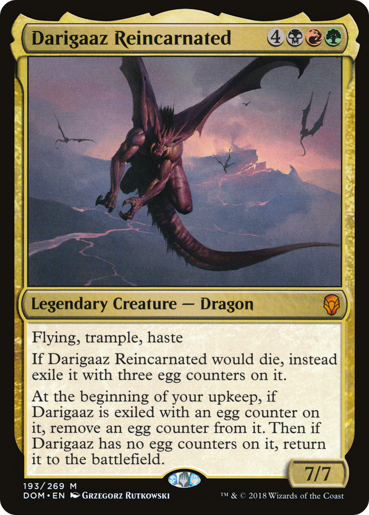 Darigaaz Reincarnated (DOM-193) [Dominaria]