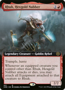 Rhuk, Hexgold Nabber (ONE-412) [Phyrexia: All Will Be One]: (Extended Art) Foil