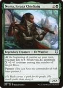 Numa, Joraga Chieftain (CMR-246) [Commander Legends] Foil