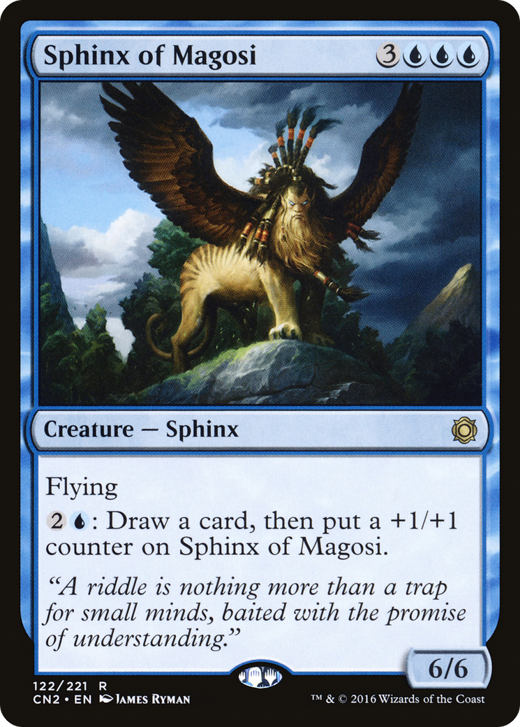 Sphinx of Magosi (CN2-122) [Conspiracy: Take the Crown]