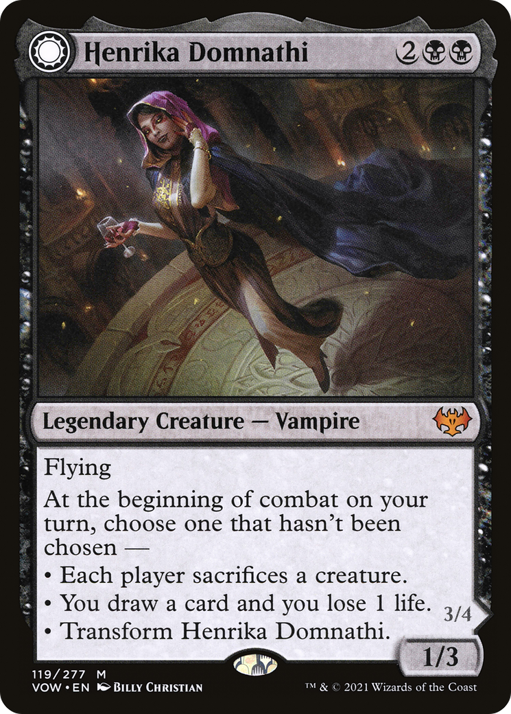 Henrika Domnathi (VOW-119) [Innistrad: Crimson Vow]