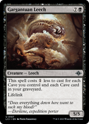 Gargantuan Leech (LCI-107) [The Lost Caverns of Ixalan] Foil