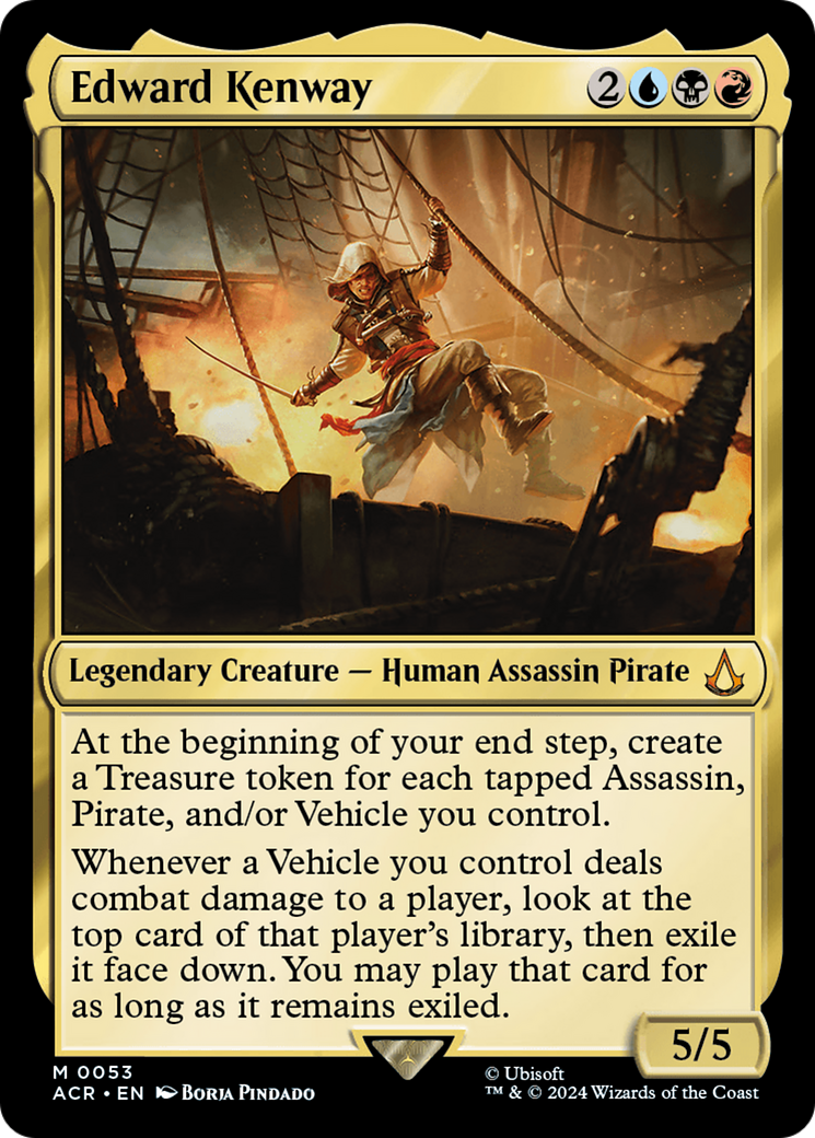 Edward Kenway (ACR-053) [Assassin's Creed] Foil