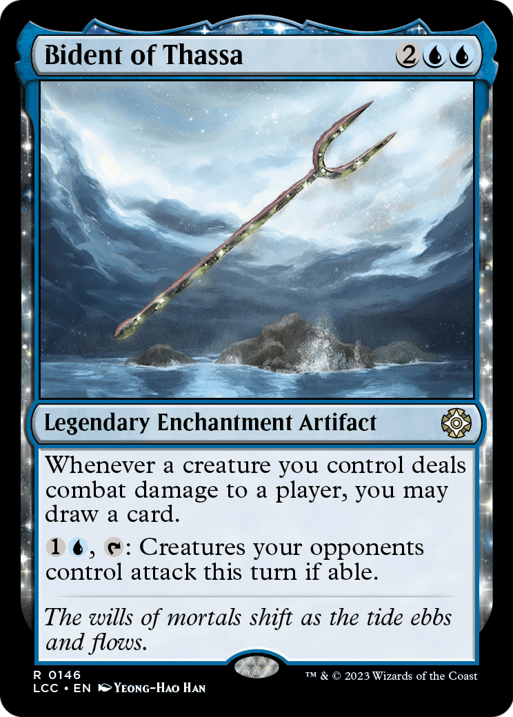 Bident of Thassa (LCC-146) [The Lost Caverns of Ixalan Commander]