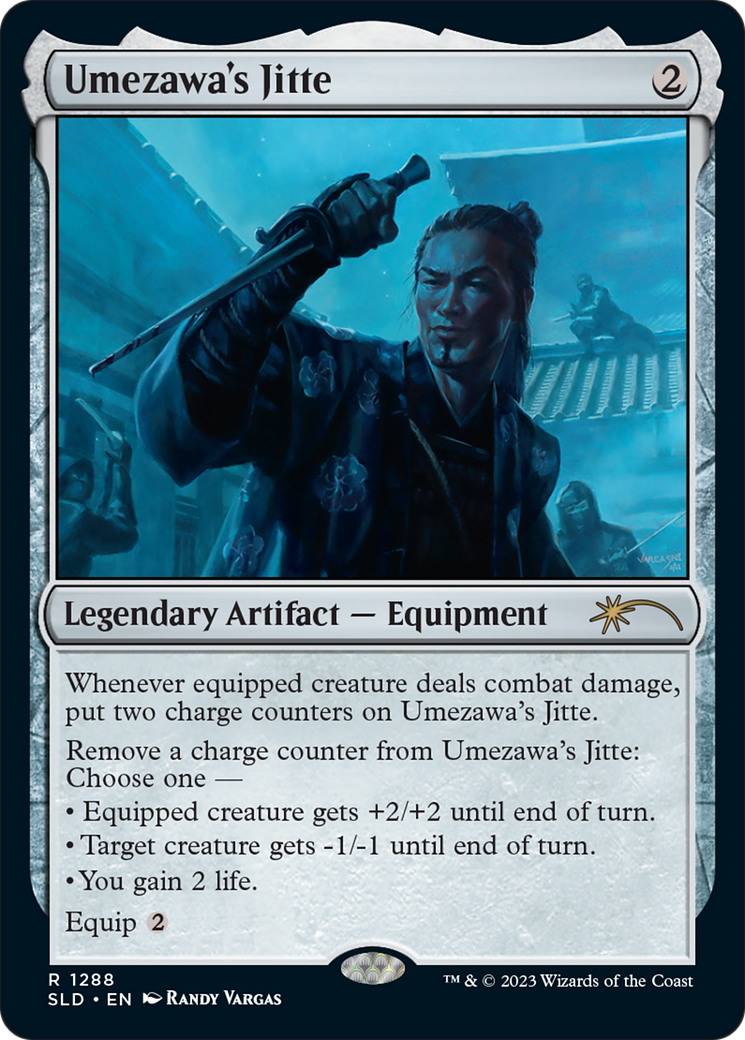 Umezawa's Jitte (SLD-1288) [Secret Lair Drop] Foil