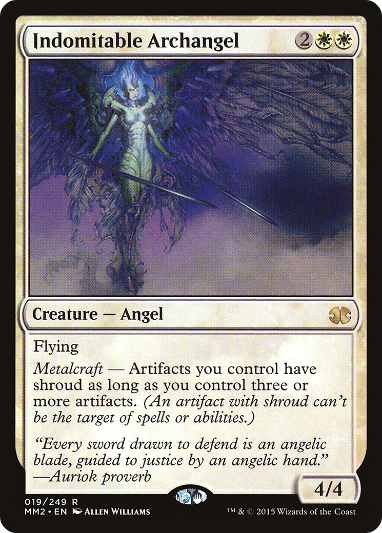Indomitable Archangel (MM2-019) [Modern Masters 2015] Foil