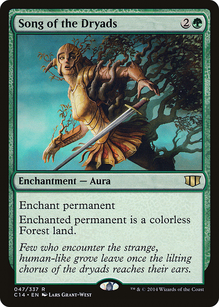 Song of the Dryads (C14-047) [Commander 2014]