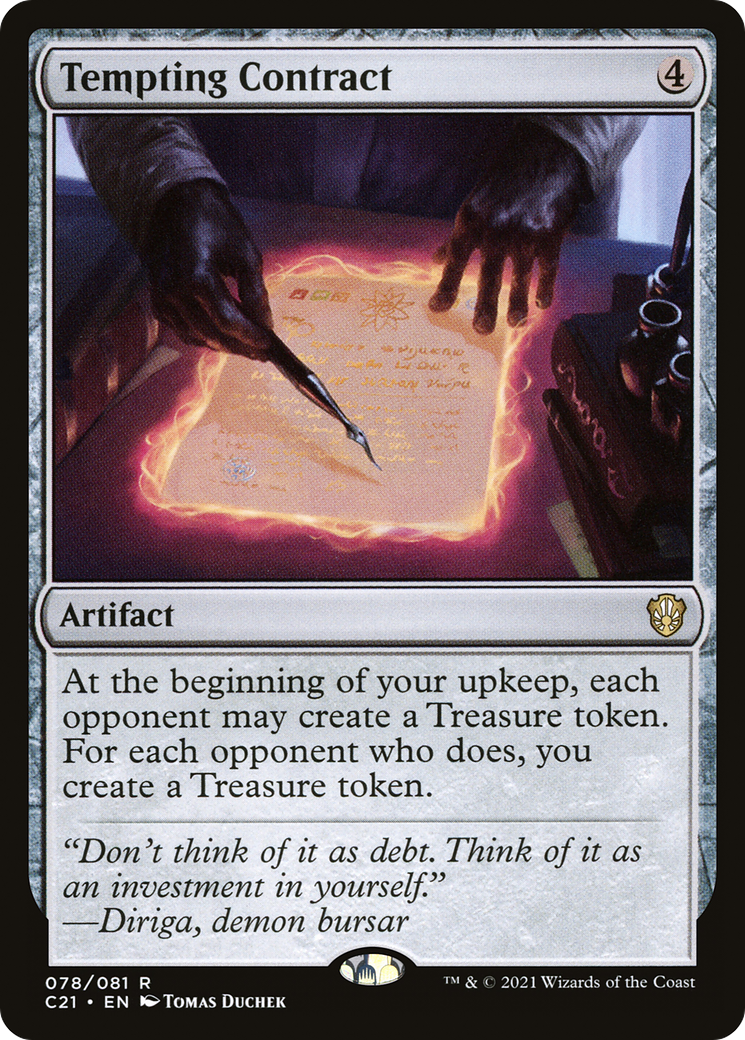 Tempting Contract (C21-078) [Commander 2021]