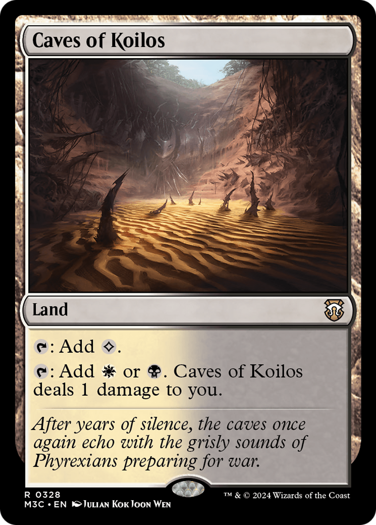 Caves of Koilos (M3C-328) [Modern Horizons 3 Commander]