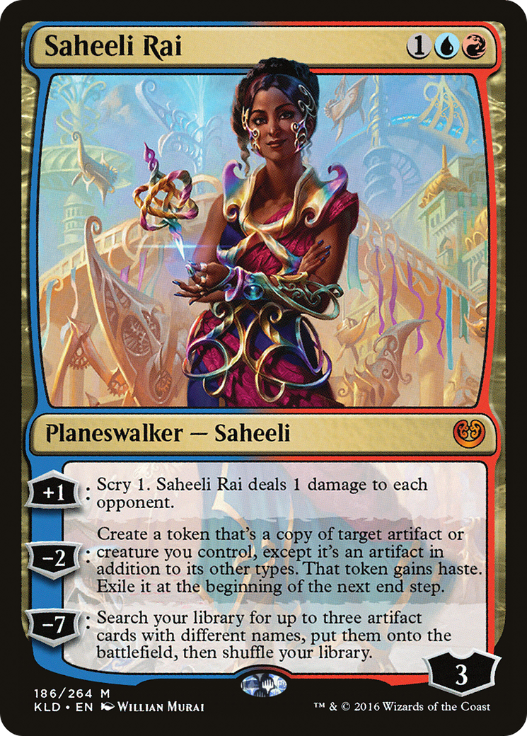 Saheeli Rai (KLD-186) [Kaladesh]
