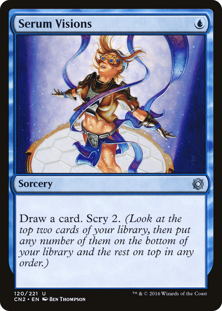 Serum Visions (CN2-120) [Conspiracy: Take the Crown] Foil