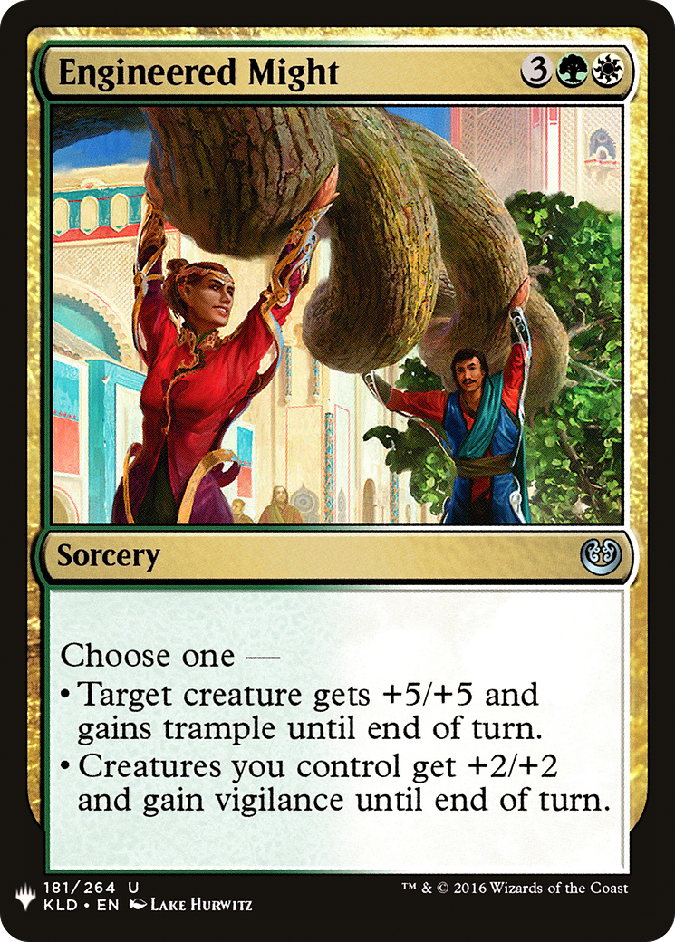 Engineered Might (LIST-KLD-181) [The List]
