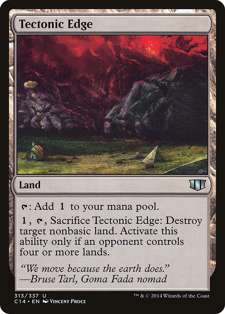 Tectonic Edge (C14-313) [Commander 2014]