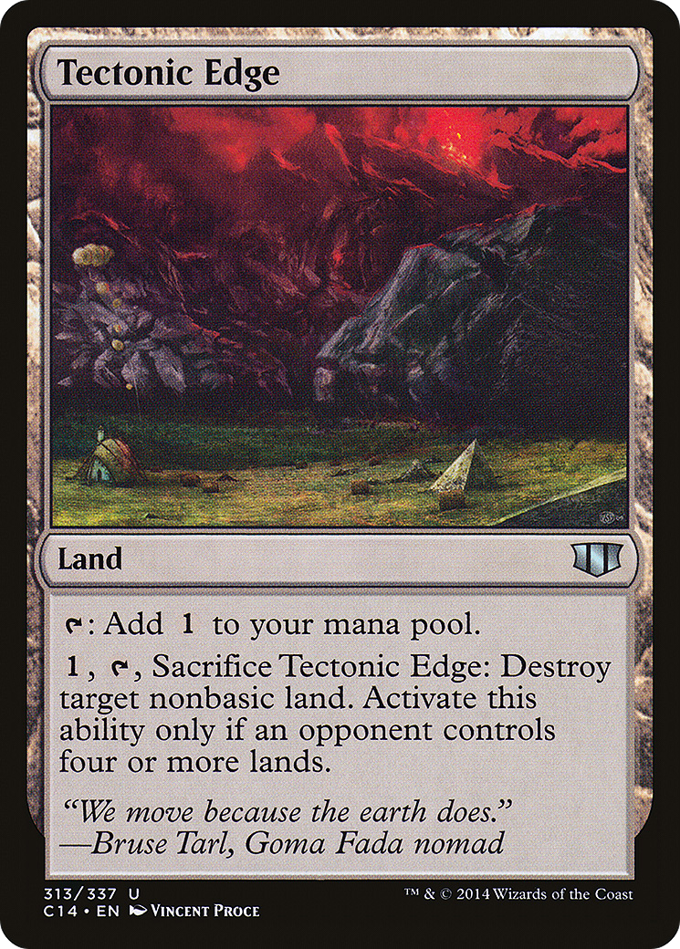 Tectonic Edge (C14-313) [Commander 2014]