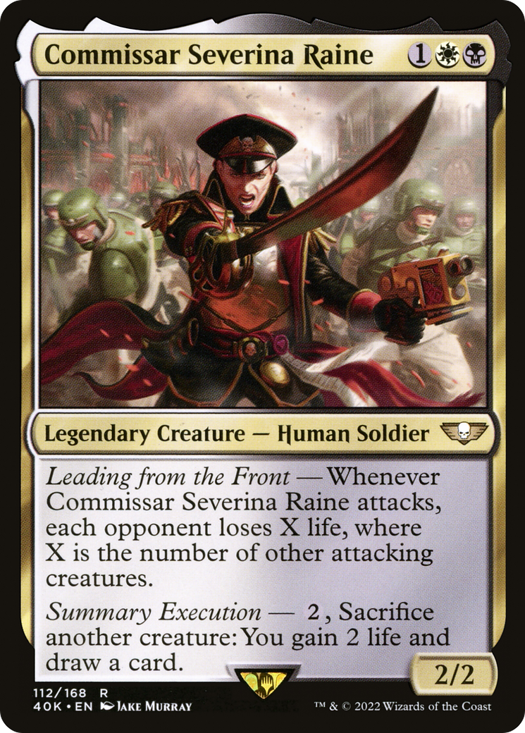 Commissar Severina Raine (40K-112) [Warhammer 40,000 Commander]