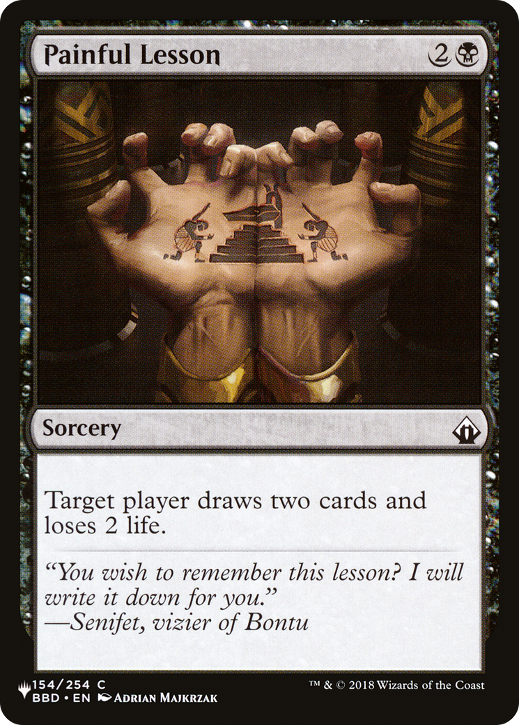 Painful Lesson (LIST-BBD-154) [The List]