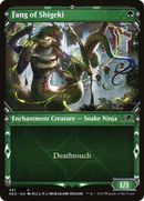 Fang of Shigeki (Showcase) (NEO-347) [Kamigawa: Neon Dynasty] Foil