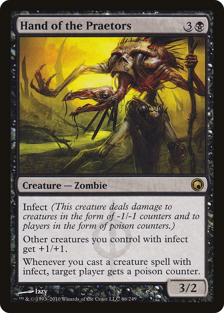 Hand of the Praetors (SOM-066) [Scars of Mirrodin] Foil