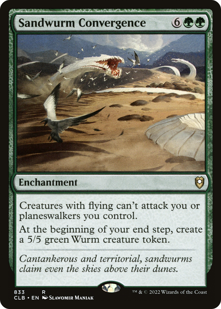 Sandwurm Convergence (CLB-833) [Commander Legends: Battle for Baldur's Gate]