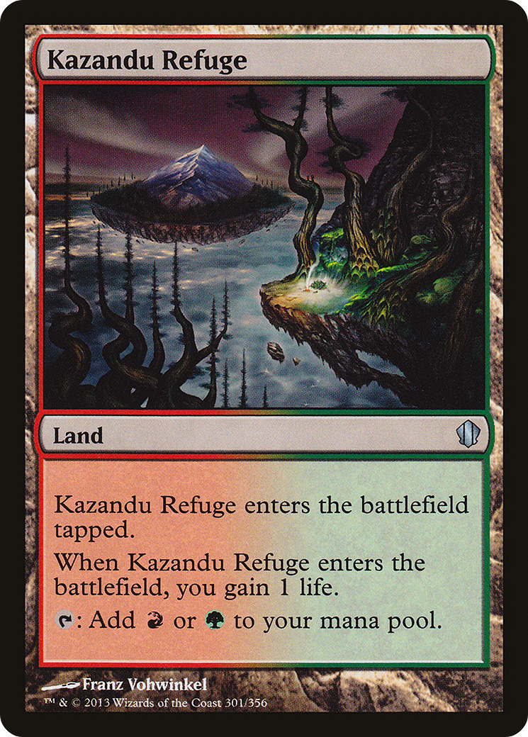 Kazandu Refuge (C13-301) [Commander 2013]
