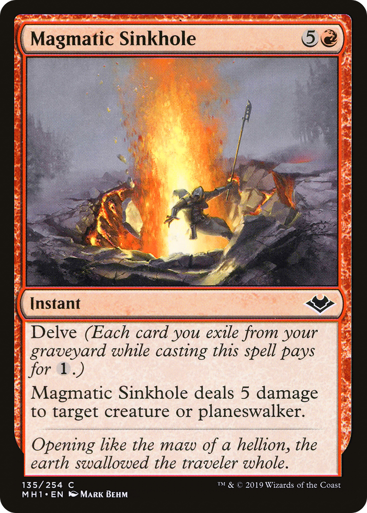 Magmatic Sinkhole (MH1-135) [Modern Horizons]