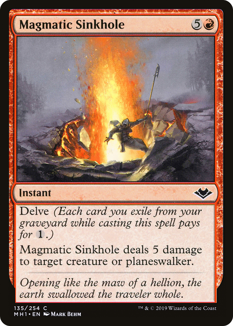 Magmatic Sinkhole (MH1-135) [Modern Horizons]