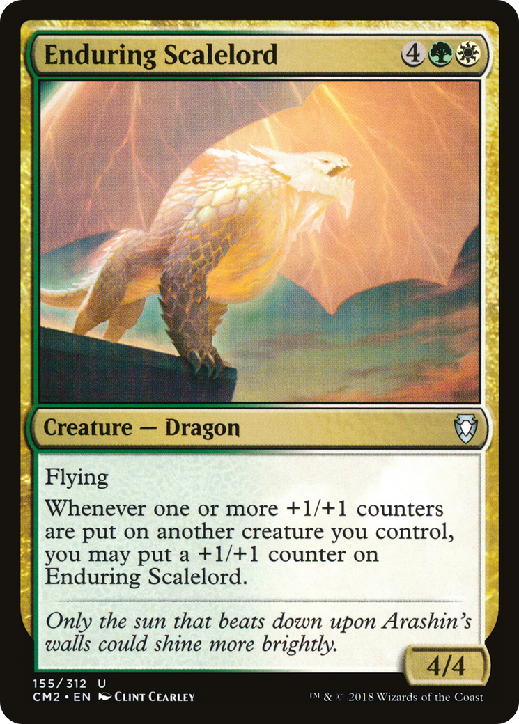 Enduring Scalelord (CM2-155) [Commander Anthology Volume II]