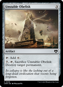 Unstable Obelisk (CMM-416) [Commander Masters] Foil