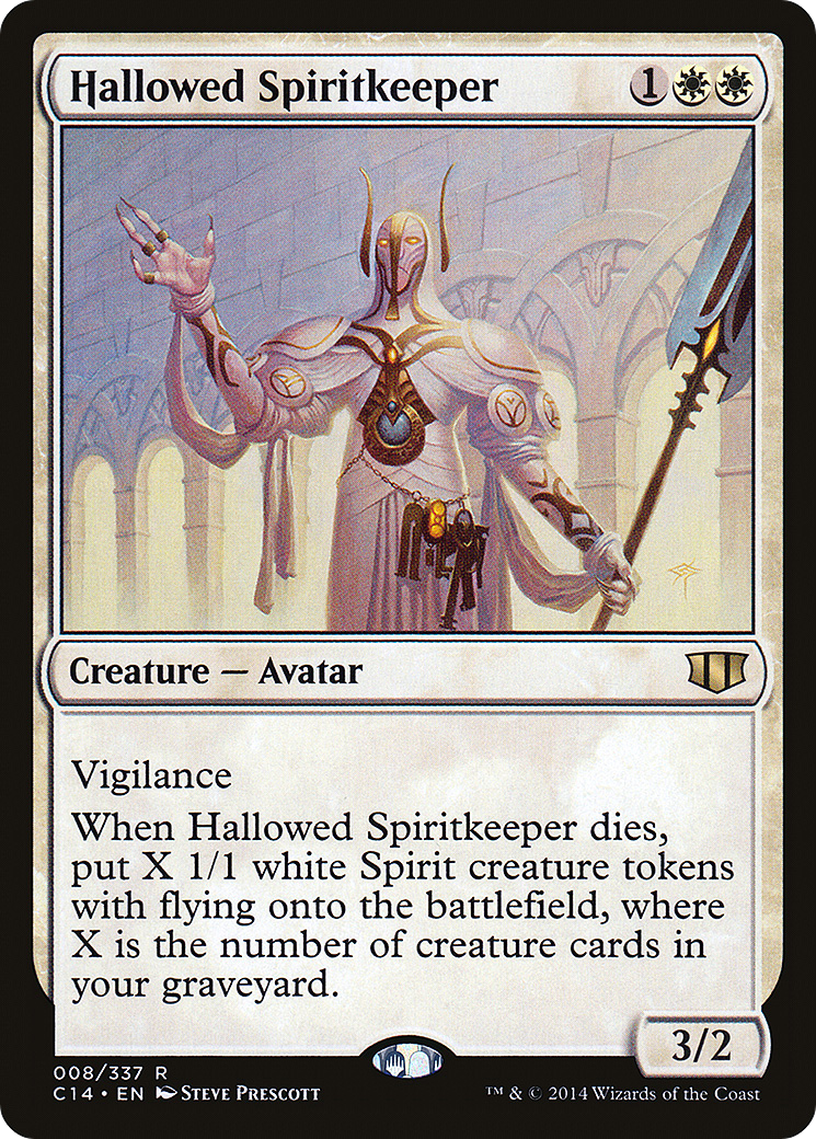 Hallowed Spiritkeeper (C14-008) [Commander 2014]