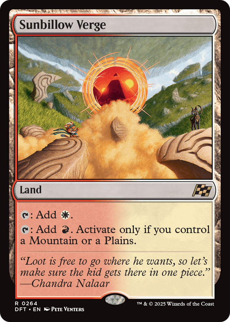 Sunbillow Verge (DFT-264) [Aetherdrift] Foil