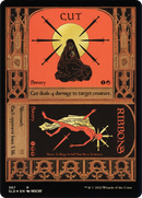 Cut // Ribbons (Foil Etched) (Gold) (SLD-367) [Secret Lair Drop] Foil