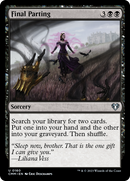 Final Parting (CMM-160) [Commander Masters] Foil