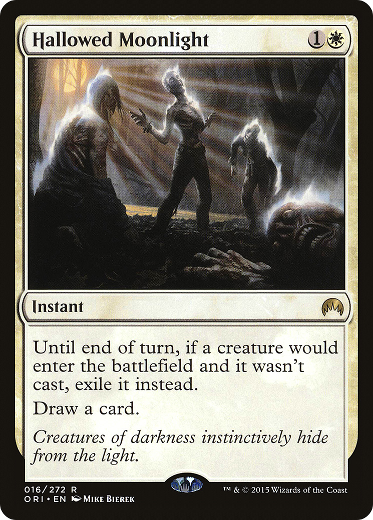 Hallowed Moonlight (ORI-016) [Magic Origins]
