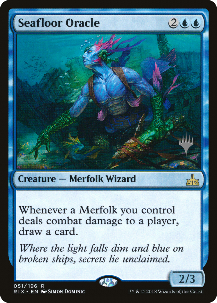 Seafloor Oracle (PPM20-51P) [Promo Pack: Rivals of Ixalan Promos]